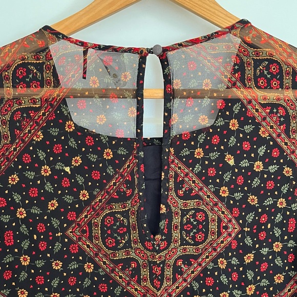 Akemi Kin Embroidered Beaded Boho Tunic Dress - Picture 8 of 16